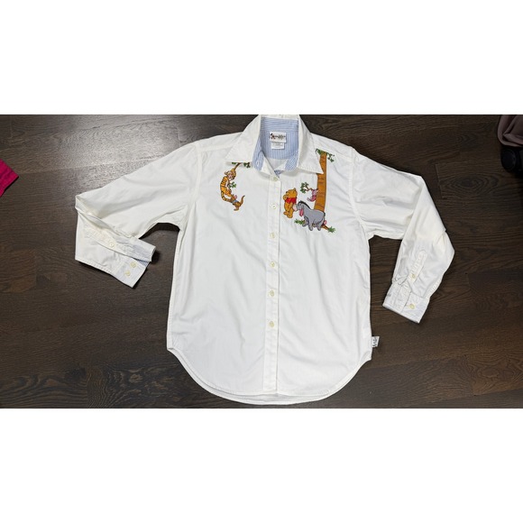 Walt Disney World Tops - Walt Disney Parks  Winnie the Pooh Embroidered Shirt Resort Collectable  S